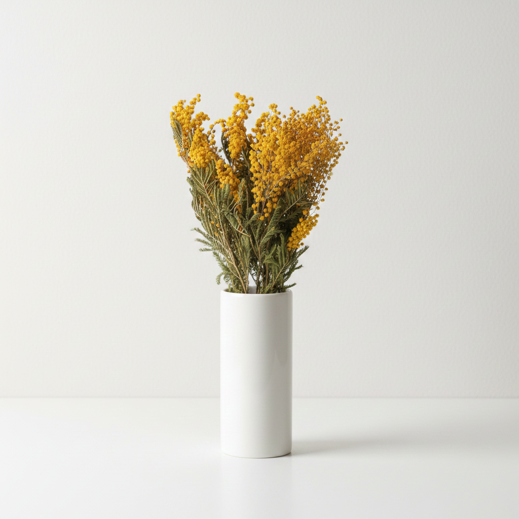 Sušená Mimosa – přírodní dekorace do vázy a aranžmá